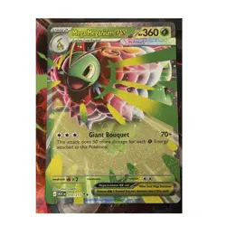 Mega Meganium EX 010/217 Foil ascended hero’s double rare. NM Pokemon - Image 1