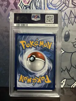 2025 Pokemon White Flare Reshiram ex Black and Rare #173/086 PSA 9 - Image 2