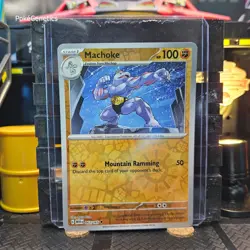 Machoke 151 Reverse Holo Pokemon TCG 067/165 Scarlet & Violet Uncommon - Image 1