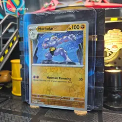 Machoke 151 Reverse Holo Pokemon TCG 067/165 Scarlet & Violet Uncommon - Image 2