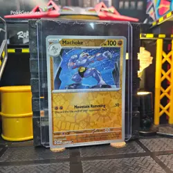 Machoke 151 Reverse Holo Pokemon TCG 067/165 Scarlet & Violet Uncommon - Image 3