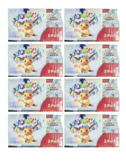 Pokemon Prismatic Evolutions Costco 2-Pack Bundle - Lot Of 8 - 8 ETBS 8 Bundles! - Image 1