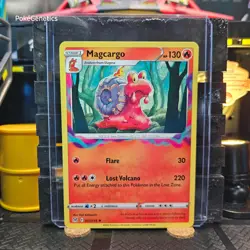 Magcargo Lost Origin Pokemon TCG 022/196 Sword & Shield SWSH11 Rare - Image 1