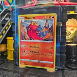Magcargo Fusion Strike Pokemon TCG 035/264 Sword & Shield SWSH08 Uncommon - Image 2