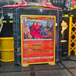 Magcargo Fusion Strike Pokemon TCG 035/264 Sword & Shield SWSH08 Uncommon - Image 3
