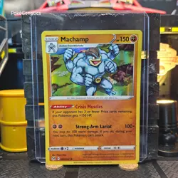 Machamp Lost Origin Holo Pokemon TCG 088/196 Sword & Shield Rare - Image 1