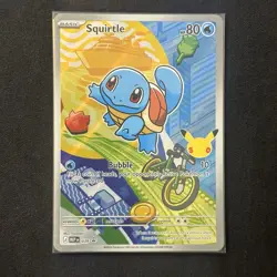 Pokemon TCG Squirtle 39 First Partner Collection Black Star Promo - Image 1