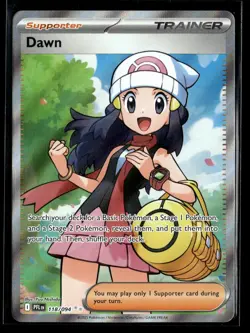 Dawn 118/094 Ultra Rare Phantasmal Flames Pokemon NM/M - Image 1