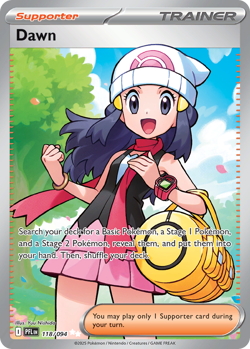 Dawn 118/094 Ultra Rare Phantasmal Flames Pokemon NM/M - Image 4