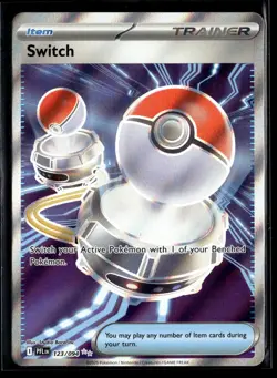 Switch 123/094 Ultra Rare Phantasmal Flames Pokemon NM/M - Image 1