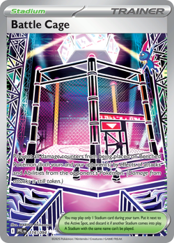 Battle Cage 116/094 Ultra Rare Phantasmal Flames Pokemon NM/M - Image 4
