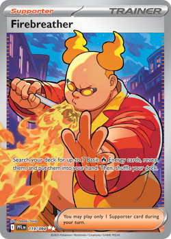Firebreather 119/094 Ultra Rare Phantasmal Flames Pokemon NM/M - Image 4