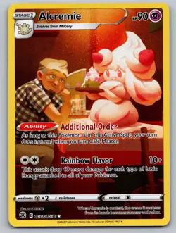 Alcremie TG08/TG30 Holo Brilliant Stars Trainer Gallery Pokemon NM - Image 1