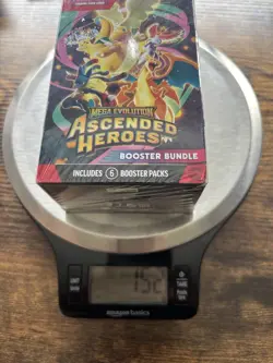 Pokemon Ascended Heroes Booster Bundle 152g-153g HEAVY GOD PACKUU NEW & SEALED - Image 1