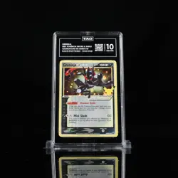 2021 POKEMON SWSH BLACK STAR PROMO #144 GRENINJA-GOLD STAR PSA 10 - Image 1