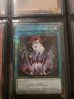 Konami Yu-Gi-Oh! Forbidden Crown Spell Card 1st Edition Starlight BPRO-EN067 - Image 2