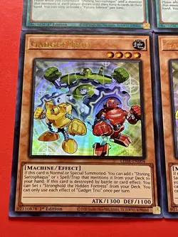 3x Gadget Trio + 3x Future Silence | Ultra Rares | 1st Edition | NM | YuGiOh! - Image 3