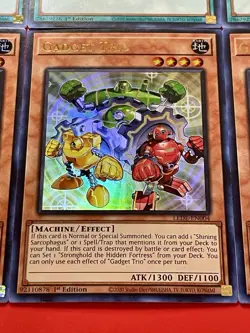 3x Gadget Trio + 3x Future Silence | Ultra Rares | 1st Edition | NM | YuGiOh! - Image 5