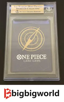 One Piece Card Game Portgas D Ace OP13-119 SEC Treasure Cup Top 16 BGS 10 - Image 2