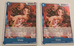 Viola OP15-040 R x2 Adventures On Kami’s Island One Piece English - NM - Image 2