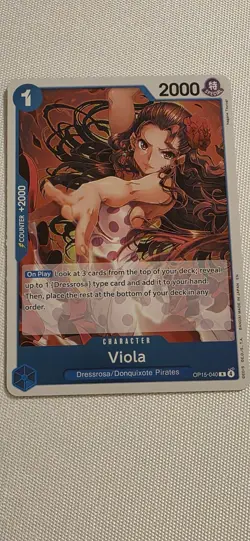 Viola OP15-040 R x2 Adventures On Kami’s Island One Piece English - NM - Image 4
