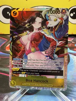 Boa Hancock One Piece TCG SR OP14-112 The Azure Sea's Seven English Bandai - Image 1