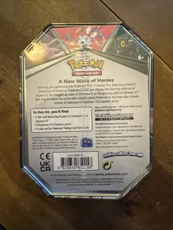 Pokemon Heroes Collectors Tin Sylveon V Brand New SEALED - Image 3
