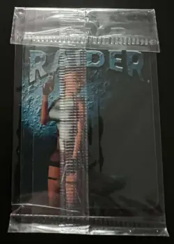 SEALED TOMB RAIDER (LARA CROFT) BOX TOPPER PROMO CARD 210 - Image 2