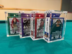 One Piece CCG Card Game 1st Edition Super Pre Release Starter Deck Set 1-4 - Image 1
