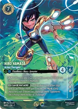 Hiro Hamada - Armor Designer (Store Championship) - Disney Lorcana Promo Cards ( - Image 1
