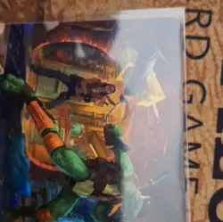 Magic: The Gathering TMNT Art Series 5 Cards Michelangelo 12/54 13/54 23/54 44/… - Image 4