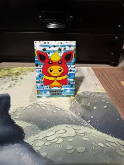Pikachu Flareon Poncho - Gold Holo Box Hit - Card Database Attacks 2 - Pokemon - Image 1