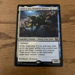 Don and Leo Problem Solvers - Teenage Mutant Ninja Turtes - MtG- NM - Image 1
