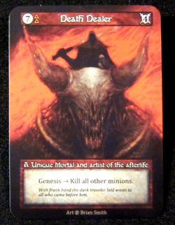 Sorcery Contested Realm BETA DEATH DEALER Fire - Image 1