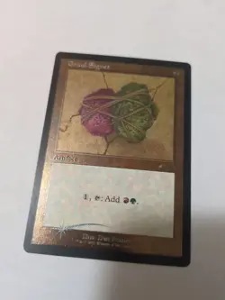 Gruul Signet Foil Etched, Near Mint Condition, English Secret Lair MTG Magic - Image 1