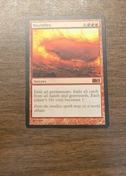 Worldfire M13 Mythic Rare NM Magic The Gathering MTG Red Sorcery - Image 1
