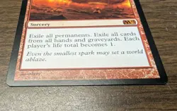 Worldfire M13 Mythic Rare NM Magic The Gathering MTG Red Sorcery - Image 2