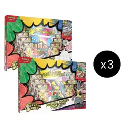 POKEMON MEGA EVOLUTION ASCENDED HEROES PREMIUM POSTER COLLECTION SEALED CASE - Image 1