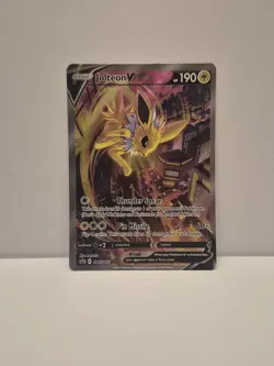 Jolteon V SWSH183 SWSH: Sword & Shield Black Star Promo Pokemon LP/NM - Image 1