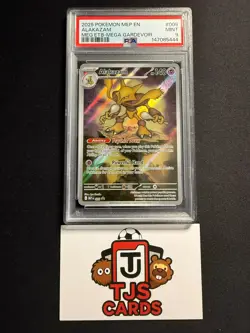 Alakazam - PSA 9 - Mega Evolutions Black Star Promo 009 - Pokemon - Image 1