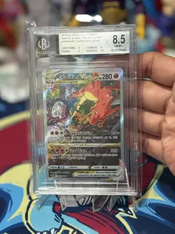 Pokemon Charizard VSTAR Promo #SWSH262 Beckett 8.5 NM MT+ - Image 1