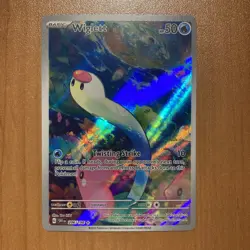 Pokemon SV01: Scarlet & Violet Base Set Wiglett 206/198 Illustration Rare NM - Image 1