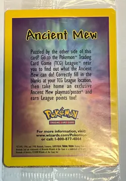 *NEW FACTORY SEALED* Ancient Mew Promo - Pokemon Movie Promo WOTC TCG - Image 4