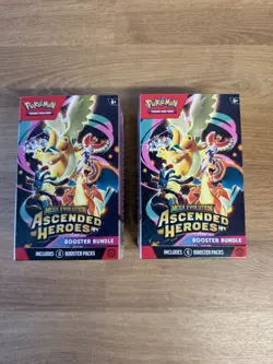 2 X POKEMON TCG ASCENDED HEROES BOOSTER BUNDLE - NEW & SEALED - READY TO SHIP - Image 1