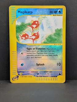 Magikarp 75/144 Skyridge Regular Reverse Holo Rare Pokemon TCG Nintendo MP - Image 1