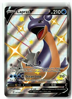 Lapras V ⭐ SV110/SV122 Holo V Rare Shining Fates Shiny Vault 2021 Pokemon NM - Image 1