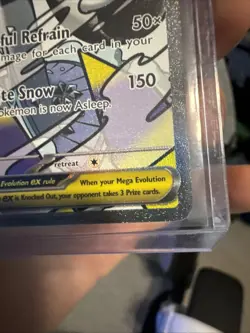Mega Froslass EX 265/217 Ascended Heroes Mega Attack Rare Pokemon TCG NM - Image 3