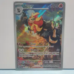 Pokemon Pyroar 200/193 Paldea Evolved Illustration Rare Holo HP 120 - Image 1