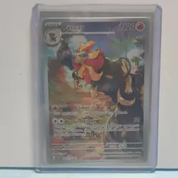 Pokemon Pyroar 200/193 Paldea Evolved Illustration Rare Holo HP 120 - Image 3