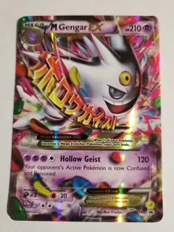 Pokemon M Gengar EX XY Promos Damaged - Image 1
